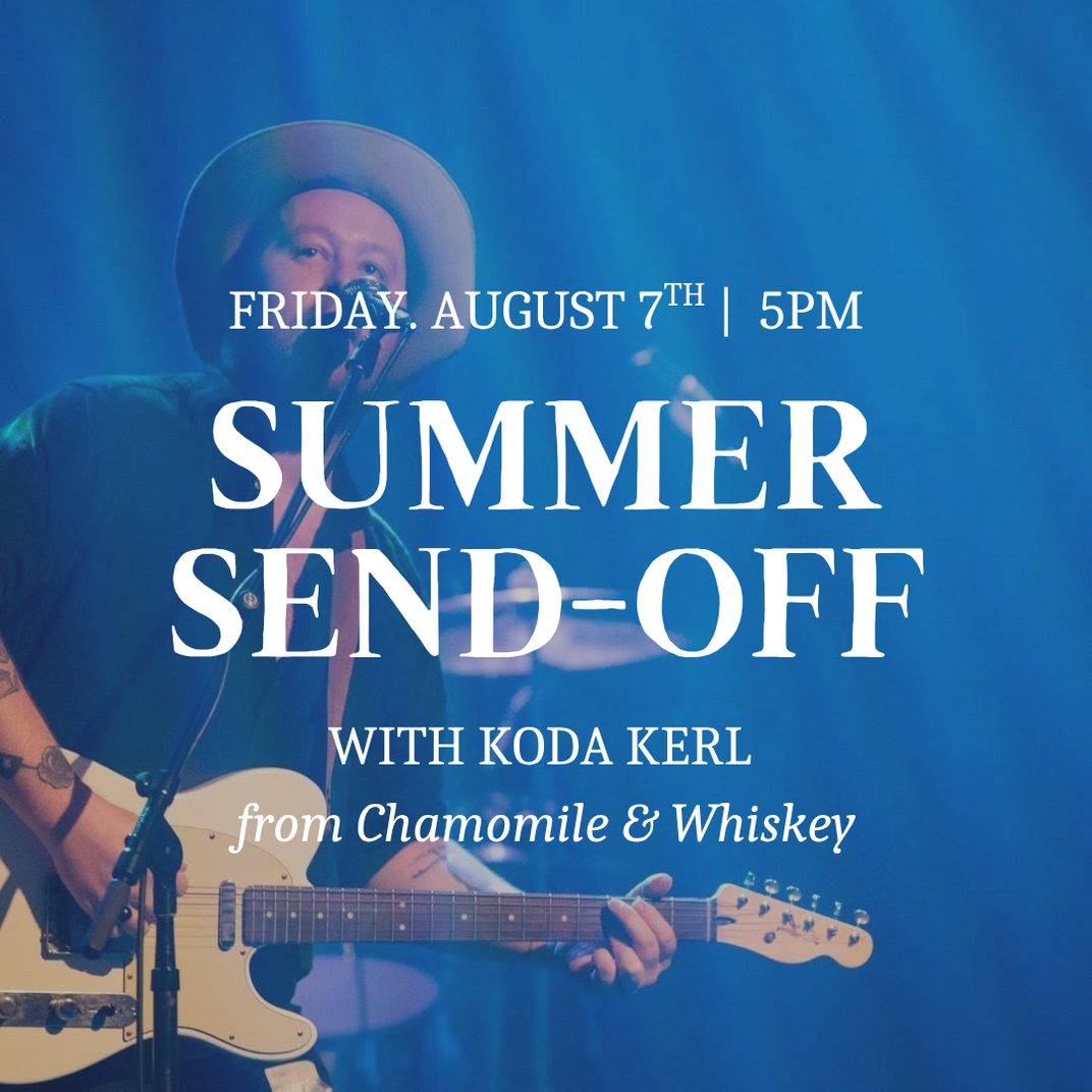 Summer Send-Off with Koda Kerl at King Family Vineyards, Friday August 7 at 5 PM
