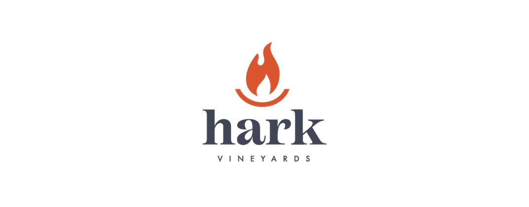 Hark Vineyards logo in navy